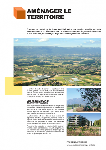 Aménager le territoire